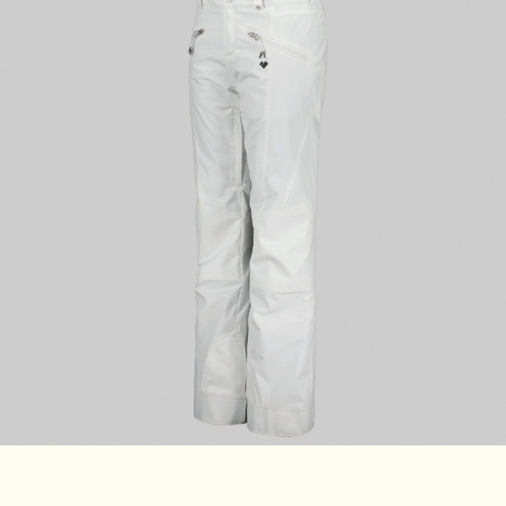 NWT- Obermeyer “Jessi “ White Snow Pants (10-12)